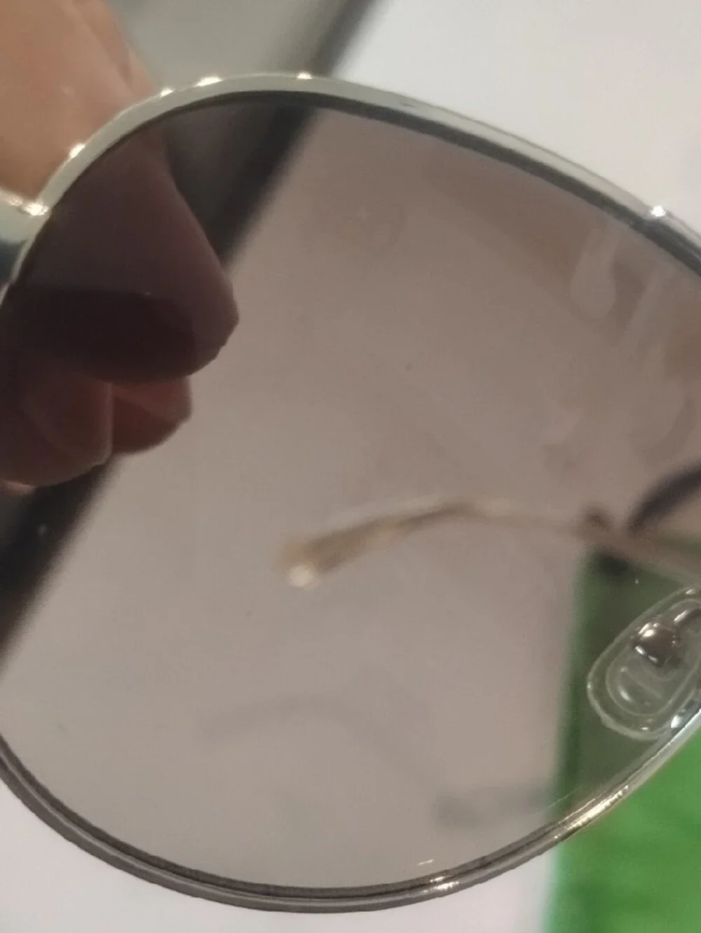 kate spade Emmaline Gold Aviator Sunglasses with Green Gradient Lenses